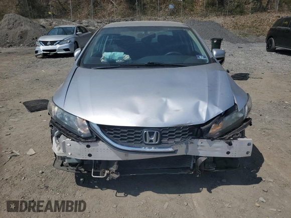 2015 Honda Civic Sedan LX with VIN 19XFB2F50FE285737, listed as a Copart auction lot 54292615 with 160,384 mi miles and Salvage Title. Bid and sale history available at carsss.com. Image 5.