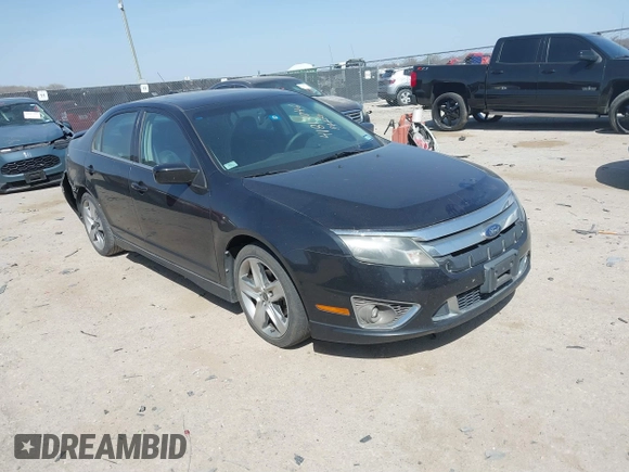 2010 Ford Fusion SPORT with VIN 3FAHP0KC3AR193368, listed as a IAAI auction lot 41819046 with 174,057 mi miles. Bid and sale history available at carsss.com. Image 1.