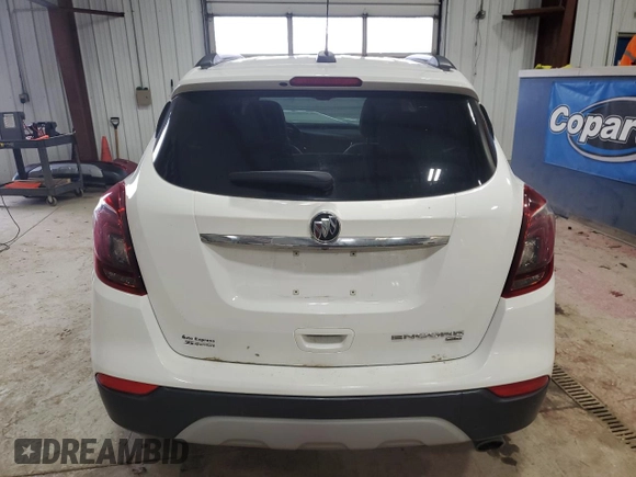 2019 Buick Encore Essence with VIN KL4CJGSM1KB730584, listed as a Copart auction lot 47871685 with 108,093 mi miles and Salvage Title. Bid and sale history available at carsss.com. Image 6.