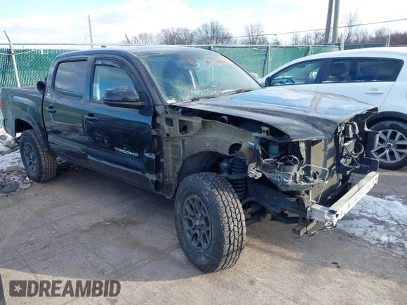 2018 Toyota Tacoma SR with VIN 3TMCZ5AN6JM121723, listed as a IAAI auction lot 41396387 with 78,594 mi miles. Bid and sale history available at carsss.com. Image 1.