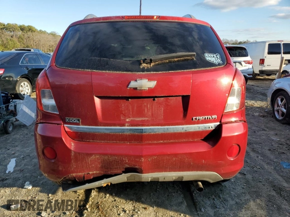 2013 Chevrolet Captiva Sport LT with VIN 3GNAL3EKXDS567877, listed as a Copart auction lot 85428374 with 155,588 mi miles and Clean Title. Bid and sale history available at DreamBid. Image 6.