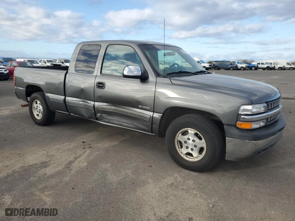 2001 Chevrolet Silverado 1500 LT with VIN 2GCEC19T411240237, listed as a Copart auction lot 43480895 with 65,112 mi miles and Clean Title. Bid and sale history available at carsss.com. Image 4.