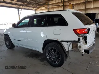 2021 Jeep Grand Cherokee Limited with VIN 1C4RJEBG5MC783624, listed as a Copart auction lot 54219445 with 66,020 mi miles and Salvage title. Bid and sale history available at DreamBid. Image 2.