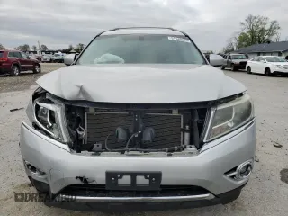 2015 Nissan Pathfinder SL с VIN 5N1AR2MM1FC712782, выставлен на аукционе Copart как лот 51149285 с пробегом 150 306 миль миль и Списание • Salvage title. История ставок и продаж доступна на DreamBid. Изображение 5.
