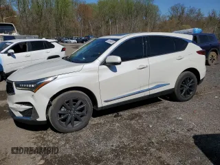 2019 Acura RDX Advance with VIN 5J8TC2H77KL015017, listed as a Copart auction lot 52439835 with 45,704 mi miles and Salvage title. Bid and sale history available at DreamBid. Image 1.