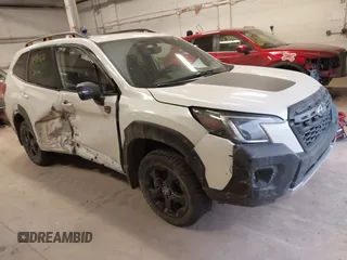 2024 Subaru Forester Wilderness with VIN JF2SKAJC4RH434391, listed as a IAAI auction lot 41390511 with 19,136 mi miles. Bid and sale history available at carsss.com. Image 1.