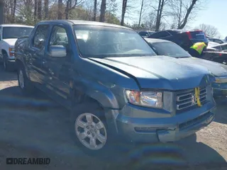 2007 Honda Ridgeline RTS with VIN 2HJYK16467H515261, listed as a IAAI auction lot 41852817 with 182,157 mi miles. Bid and sale history available at carsss.com. Image 1.