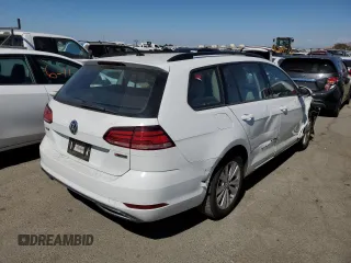 2019 Volkswagen Golf SportWagen S with VIN 3VW117AU6KM505369, listed as a Copart auction lot 58688604 with 30,636 mi miles and Salvage Title. Bid and sale history available at carsss.com. Image 3.