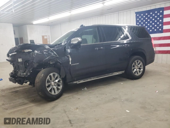 2023 Chevrolet Tahoe Premier with VIN 1GNSKSKD3PR315306, listed as a Copart auction lot 85726424 with 37,199 mi miles and Salvage title. Bid and sale history available at DreamBid. Image 1.