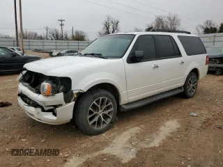 2015 Ford Expedition EL XLT with VIN 1FMJK1HTXFEF10933, listed as a Copart auction lot 47283825 with 174,425 mi miles and Salvage Title. Bid and sale history available at carsss.com. Image 1.