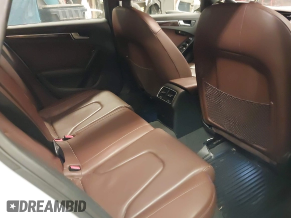 2013 Audi A4 Premium Plus z VIN WAUFFAFL2DA173435, wystawiony jako IAAI lot #41941457 z przebiegiem 111 174 mil mil oraz . Historia ofert i sprzedaży dostępna na DreamBid. Obrazek 8.