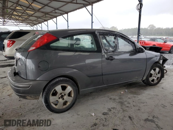 2003 Ford Focus ZX3 with VIN 3FAFP31Z73R178518, listed as a Copart auction lot 50200105 with 317,147 mi miles and Salvage title. Bid and sale history available at DreamBid. Image 3.