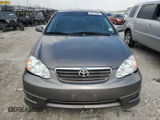 2007 Toyota Corolla CE with VIN 1NXBR32E17Z780565, listed as a Copart auction lot 52213335 with 155,947 mi miles and Salvage Title. Bid and sale history available at carsss.com. Image 5.