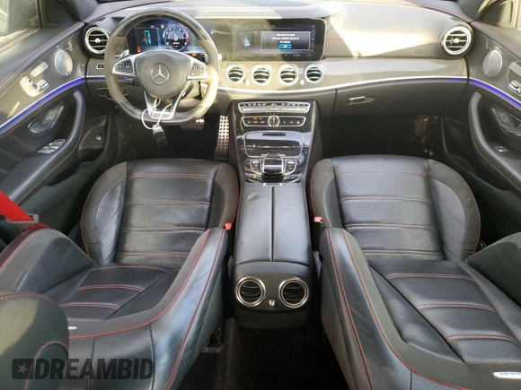 2017 Mercedes-Benz E-Class AMG E 43 with VIN WDDZF6EB3HA174398, listed as a Copart auction lot 85002554 with 91,307 mi miles and Clean Title. Bid and sale history available at carsss.com. Image 8.