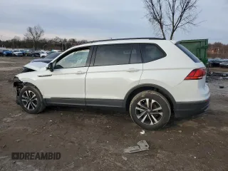 2023 Volkswagen Tiguan S with VIN 3VVRB7AX3PM016983, listed as a Copart auction lot 85617494 with 35,500 mi miles and Salvage title. Bid and sale history available at DreamBid. Image 2.