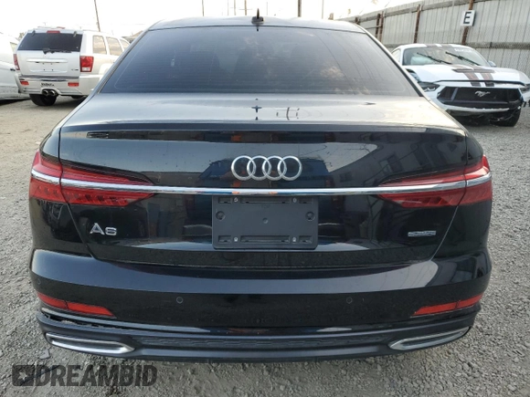 2019 Audi A6 Premium with VIN WAUK2AF2XKN035505, listed as a Copart auction lot 63650464 with 56,049 mi miles and Salvage Title. Bid and sale history available at carsss.com. Image 6.