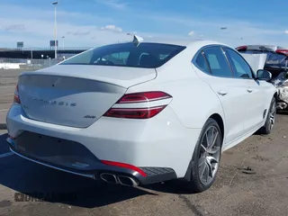 2022 Genesis G70 2.0T with VIN KMTG34TA7NU098169, listed as a IAAI auction lot 41669449 with 39,180 mi miles and . Bid and sale history available at DreamBid. Image 4.