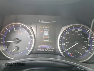 2015 Infiniti Q50 Premium with VIN JN1BV7AR5FM403492, listed as a Copart auction lot 61761195 with 135,134 mi miles and Salvage title. Bid and sale history available at DreamBid. Image 9.