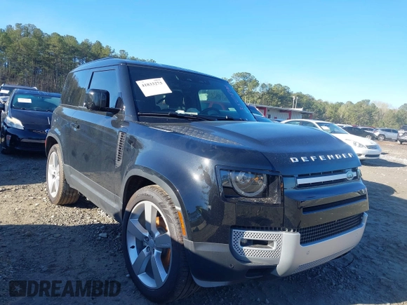 2024 Land Rover Defender S with VIN SALEJ6EX4R2350804, listed as a IAAI auction lot 41833273 with 2,105 mi miles and . Bid and sale history available at DreamBid. Image 1.