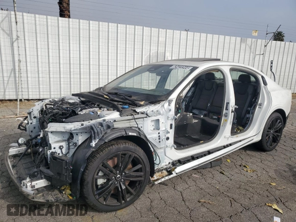 2024 Volvo S60 Plus Black Edition with VIN 7JRH60FHXRG310578, listed as a Copart auction lot 83423344 with Not provided miles and Clean title. Bid and sale history available at DreamBid. Image 1.