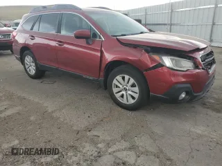 2018 Subaru Outback Premium with VIN 4S4BSACC3J3386374, listed as a Copart auction lot 64373735 with 77,225 mi miles and Salvage title. Bid and sale history available at DreamBid. Image 4.