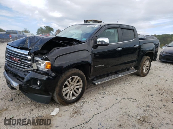 2016 GMC Canyon 4WD SLT with VIN 1GTG6DE3XG1205319, listed as a Copart auction lot 72036294 with 148,813 mi miles and Salvage Title. Bid and sale history available at carsss.com. Image 1.