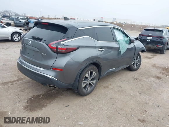 2022 Nissan Murano S z VIN 5N1AZ2AS5NC110033, wystawiony jako IAAI lot #41503318 z przebiegiem 55 733 mil mil oraz . Historia ofert i sprzedaży dostępna na DreamBid. Obrazek 4.