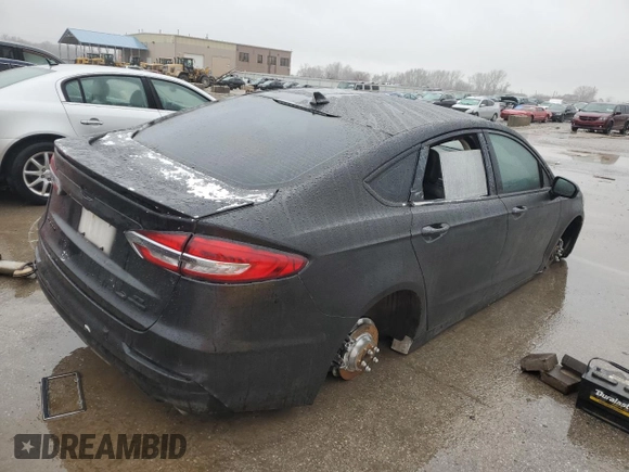 2020 Ford Fusion SE with VIN 3FA6P0HD9LR232748, listed as a Copart auction lot 47752315 with 86,128 mi miles and Salvage Title. Bid and sale history available at carsss.com. Image 3.