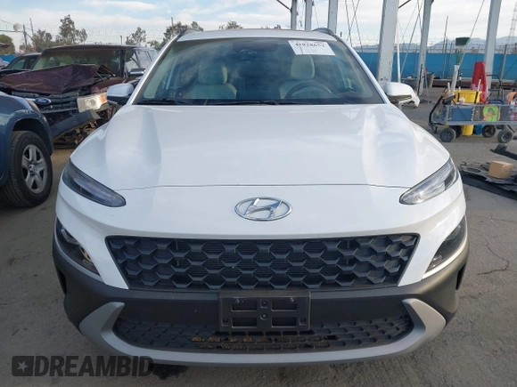 2023 Hyundai Kona SEL with VIN KM8K3CAB8PU055554, listed as a IAAI auction lot 41828652 with 11,323 mi miles and . Bid and sale history available at DreamBid. Image 12.