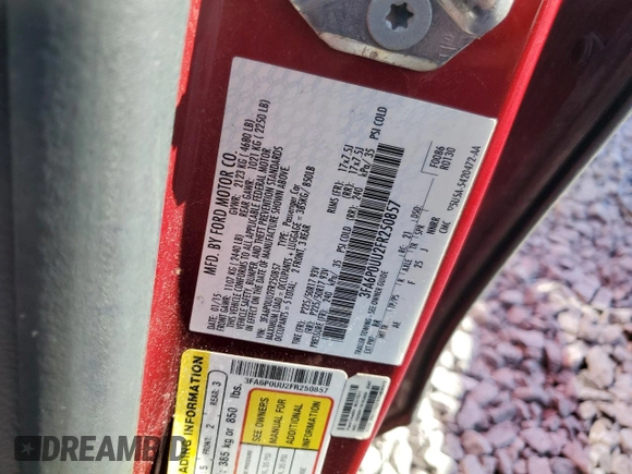 2015 Ford Fusion S Hybrid with VIN 3FA6P0UU2FR250857, listed as a Copart auction lot 46825835 with 0 mi miles and Clean Title. Bid and sale history available at carsss.com. Image 12.