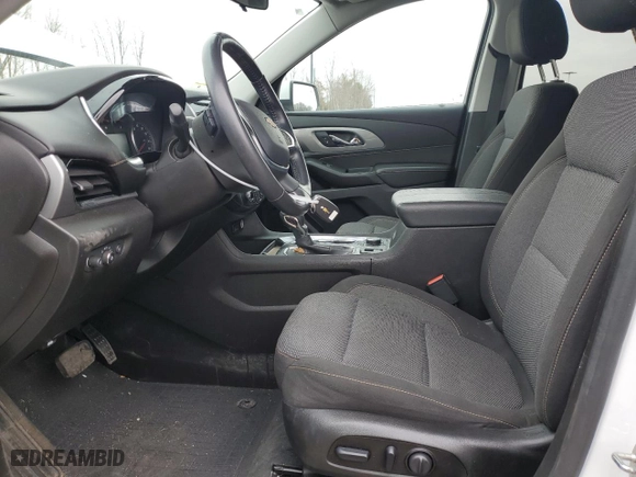 2021 Chevrolet Traverse LT Cloth with VIN 1GNEVGKW2MJ188769, listed as a Copart auction lot 47722285 with 48,169 mi miles and Salvage Title. Bid and sale history available at carsss.com. Image 7.
