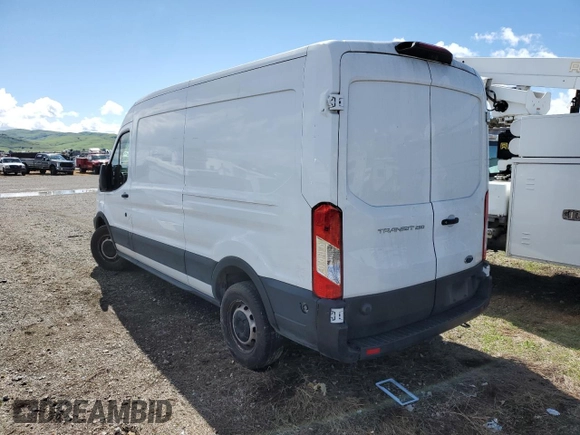 2019 Ford Transit with VIN 1FTYR2CM9KKB70898, listed as a Copart auction lot 48930885 with 24,294 mi miles and Salvage Title. Bid and sale history available at carsss.com. Image 3.