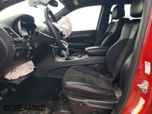 2020 Jeep Grand Cherokee Trailhawk with VIN 1C4RJFLGXLC116714, listed as a Copart auction lot 52133595 with 62,240 mi miles and Salvage title. Bid and sale history available at DreamBid. Image 7.