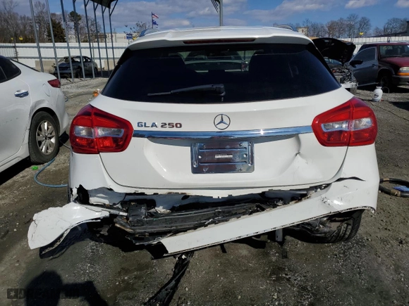 2019 Mercedes-Benz GLA with VIN WDCTG4EB3KU004415, listed as a Copart auction lot 41778515 with 97,333 mi miles and Salvage Title. Bid and sale history available at carsss.com. Image 6.