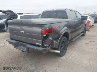 2013 Ford F-150 XL with VIN 1FTFW1CT7DFB60657, listed as a IAAI auction lot 41562282 with 121,633 mi miles. Bid and sale history available at carsss.com. Image 4.