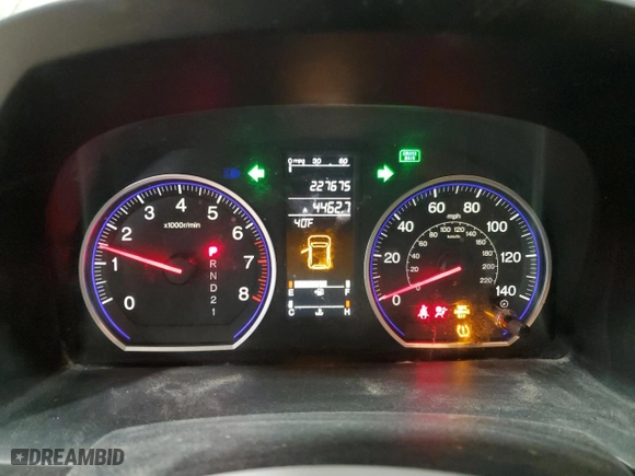 2007 Honda CR-V EX with VIN JHLRE38527C025102, listed as a Copart auction lot 49179275 with 227,675 mi miles and Salvage Title. Bid and sale history available at carsss.com. Image 9.
