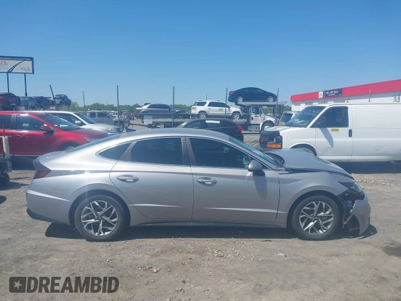 2023 Hyundai Sonata SEL with VIN KMHL64JA9PA268605, listed as a IAAI auction lot 41969724 with 43,150 mi miles and . Bid and sale history available at DreamBid. Image 13.