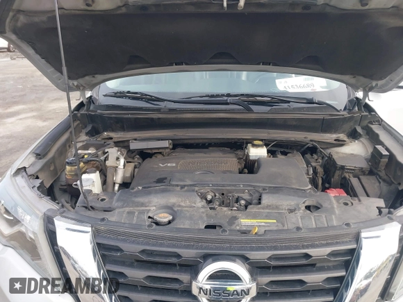 2018 Nissan Pathfinder SV z VIN 5N1DR2MM2JC602264, wystawiony jako IAAI lot #41536689 z przebiegiem 193 225 mil mil oraz . Historia ofert i sprzedaży dostępna na DreamBid. Obrazek 10.