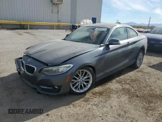 2016 BMW 2 Series 228i with VIN WBA1F9C50GV544961, listed as a Copart auction lot 83816214 with 112,206 mi miles and Salvage Title. Bid and sale history available at carsss.com. Image 1.