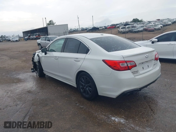 2019 Subaru Legacy with VIN 4S3BNAB6XK3027239, listed as a IAAI auction lot 41505627 with 107,472 mi miles. Bid and sale history available at carsss.com. Image 3.