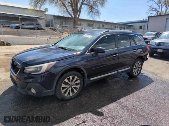 2018 Subaru Outback Touring with VIN 4S4BSETC8J3201954, listed as a Copart auction lot 50567315 with 101,175 mi miles and Salvage title. Bid and sale history available at DreamBid. Image 1.