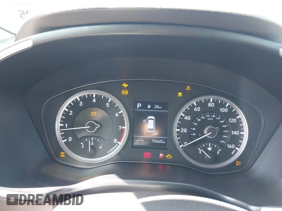 2020 Hyundai Santa Fe SE z VIN 5NMS2CAD7LH269302, wystawiony jako IAAI lot #41833303 z przebiegiem 70 665 mil mil oraz . Historia ofert i sprzedaży dostępna na DreamBid. Obrazek 15.