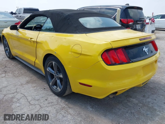 2016 Ford Mustang V6 with VIN 1FATP8EM6G5216232, listed as a IAAI auction lot 41963249 with 58,500 mi miles and . Bid and sale history available at DreamBid. Image 3.