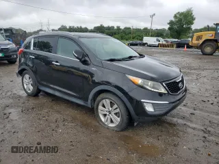 2012 Kia Sportage SX with VIN KNDPCCA60C7280931, listed as a Copart auction lot 60897545 with 136,903 mi miles and Salvage title. Bid and sale history available at DreamBid. Image 4.