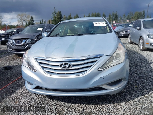 2011 Hyundai Sonata GLS with VIN 5NPEB4AC5BH255149, listed as a IAAI auction lot 41950130 with 76,245 mi miles and . Bid and sale history available at carsss.com. Image 12.