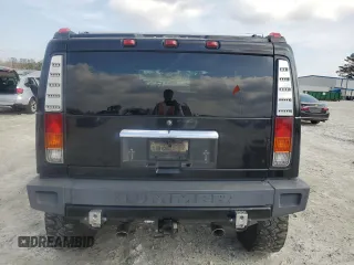 2004 Hummer H2 with VIN 5GRGN23U54H118187, listed as a Copart auction lot 76258264 with 169,531 mi miles and Salvage Title. Bid and sale history available at carsss.com. Image 6.
