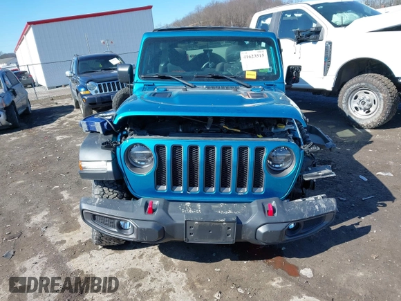 2020 Jeep Wrangler Rubicon z VIN 1C4HJXCG9LW233152, wystawiony jako IAAI lot #41623515 z przebiegiem 88 548 mil mil oraz . Historia ofert i sprzedaży dostępna na DreamBid. Obrazek 13.