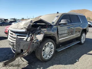 2015 Cadillac Escalade Premium with VIN 1GYS4NKJ4FR644633, listed as a Copart auction lot 68281054 with 143,470 mi miles and Salvage Title. Bid and sale history available at carsss.com. Image 1.
