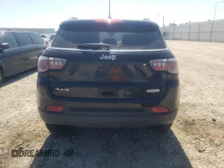 2018 Jeep Compass Altitude with VIN 3C4NJDBBXJT493439, listed as a Copart auction lot 58664835 with 96,928 mi miles and Salvage title. Bid and sale history available at DreamBid. Image 6.