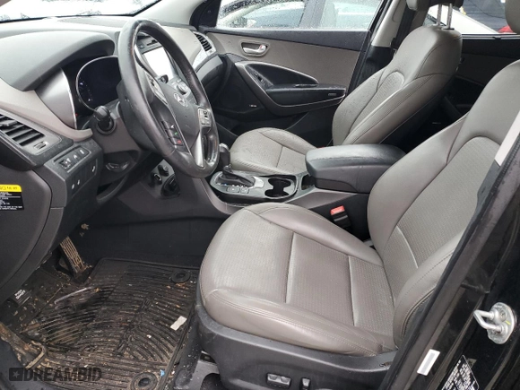 2014 Hyundai Santa Fe Sport with VIN 5XYZU3LB3EG185124, listed as a Copart auction lot 42257825 with 96,474 mi miles and Salvage Title. Bid and sale history available at carsss.com. Image 7.